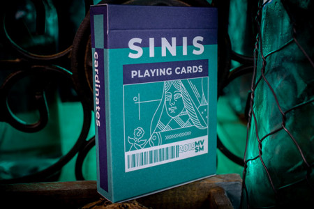 Sinis (Turquoise) Playing Cards