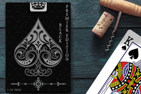 Vintage Label Playing Cards (Premier Edition Black