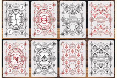 Vintage Label Playing Cards (Private Reserve White)