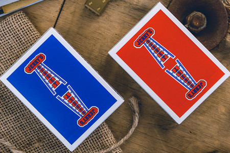 Vintage Feel Jerry's Nuggets Playing Cards (Blue)