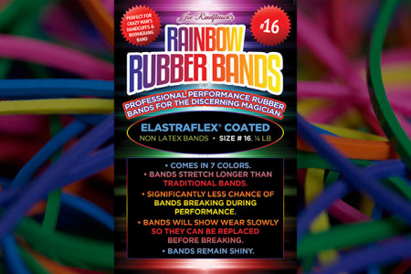 Gomas elásticas Rainbow Rubber Bands 4 cm (Combo Pack)