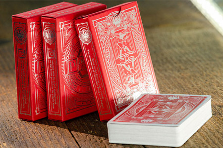 Pinocchio Vermilion Playing Cards