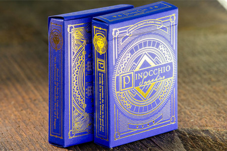 Pinocchio Sapphire Playing Cards (Blue)