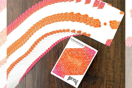 Baraja Bicycle Neon Cardistry (Orange Bump)