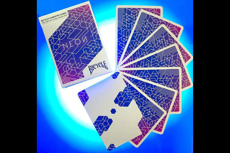 Jeu Bicycle NEON Cardistry (Aurora)