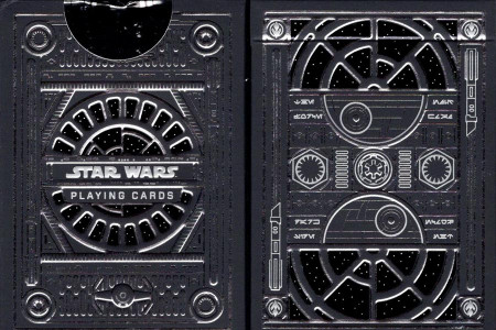 Star Wars Dark Side Silver Edition Playing Cards (Graphite Grey)