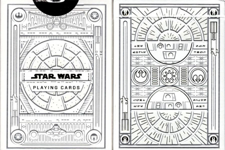 Star Wars Light Side Silver Edition Playing Cards (White)