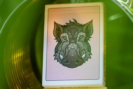 Wild Reserve: Pink Boar Playing Cards