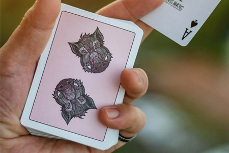 Wild Reserve: Pink Boar Playing Cards