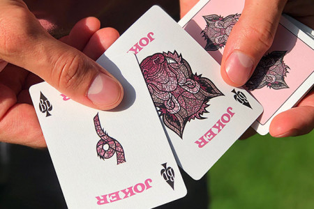 Wild Reserve: Pink Boar Playing Cards