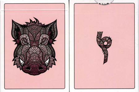 Wild Reserve: Pink Boar Playing Cards