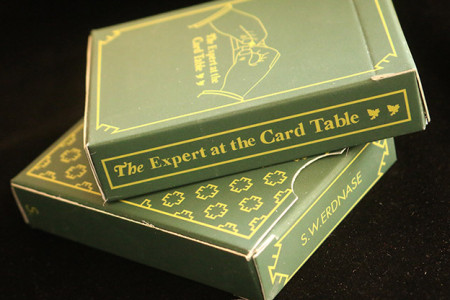 Limited Edition The Expert at the Card Table (Green) Playing Cards