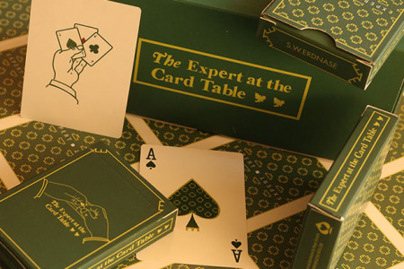 Limited Edition The Expert at the Card Table (Green) Playing Cards