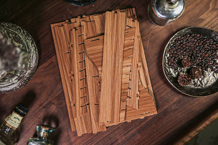 Wooden (Large- 40 Decks) Playing Card Display 