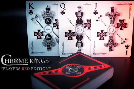 Chrome Kings Limited Edition Playing Cards (Players Red Edition)