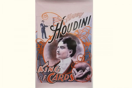 Houdini King of Cards Poster