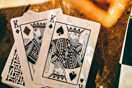 Knights V2 (White) Playing Cards