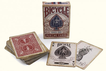 Bicycle - 1900 Playing cards - Red