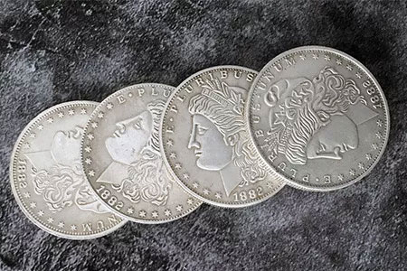 Four in One Morgan Dollar Set by J.C Magic