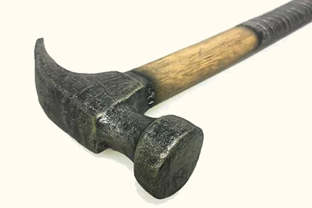 Lifelike Rubber Hammer