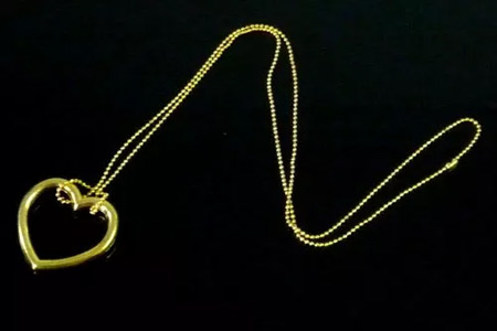 Ring & Chain - Heart Shape