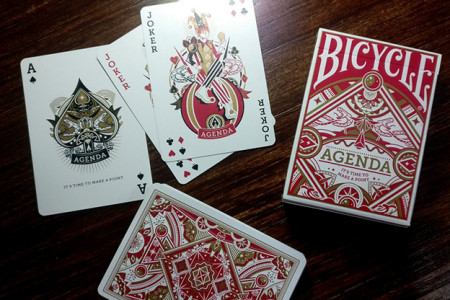 Agenda Red Basic Edition Playing Cards