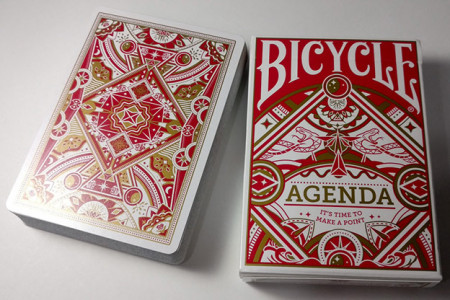 Agenda Red Basic Edition Playing Cards