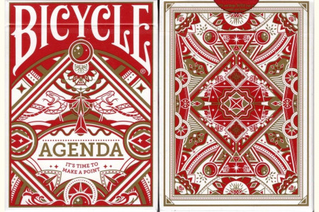 Agenda Red Basic Edition Playing Cards