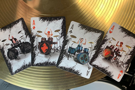Bicycle Gilded Rock & Roll Playing Cards