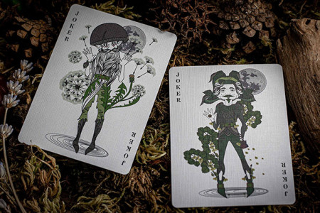 The Green Man Playing Cards (Autumn) by Jocu