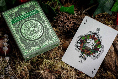 The Green Man Playing Cards (Autumn) by Jocu
