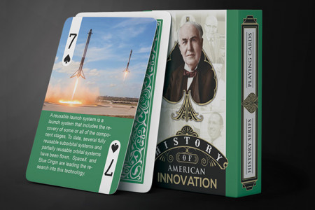 History Of American Innovation Playing Cards