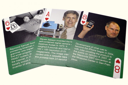 History Of American Innovation Playing Cards