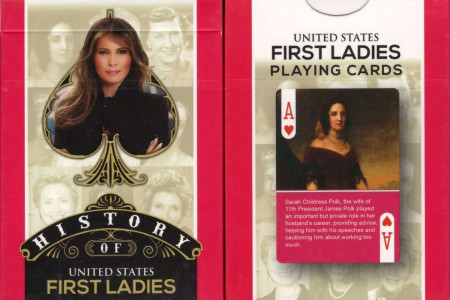 History Of American First Ladies Playing Cards