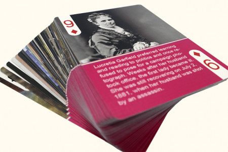 History Of American First Ladies Playing Cards