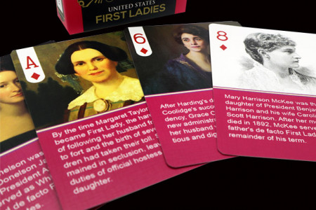 History Of American First Ladies Playing Cards