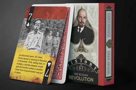 History Of Russian Revolution Playing Cards