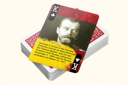 History Of Russian Revolution Playing Cards