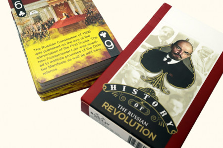 History Of Russian Revolution Playing Cards