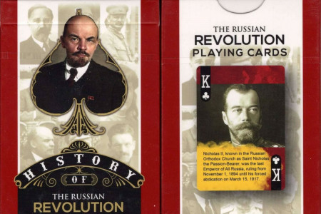 History Of Russian Revolution Playing Cards