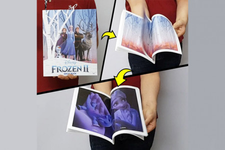 Magic Coloring Book (FROZEN)