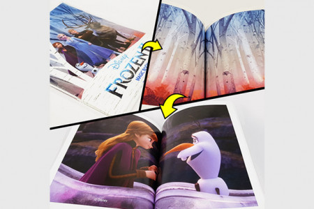 Magic Coloring Book (FROZEN)