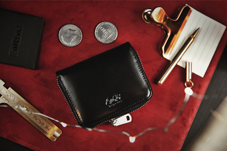 Zipper Playing Card Case (Leather) by TCC