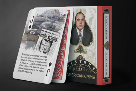 History Of American Crime Playing Cards