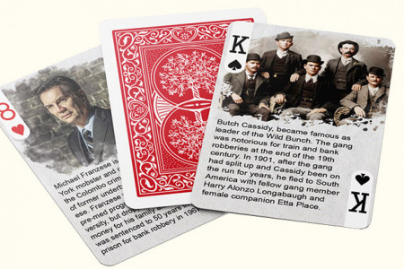 History Of American Crime Playing Cards