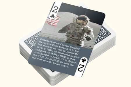 History Of Space Race Playing Cards