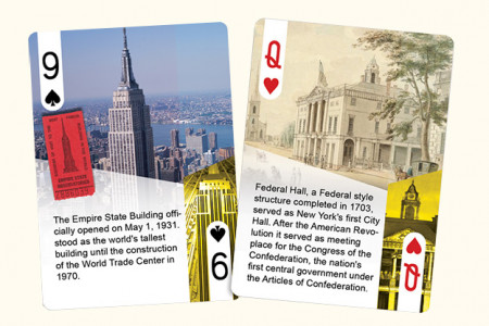 History Of New York City Playing Cards