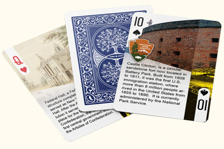 History Of New York City Playing Cards