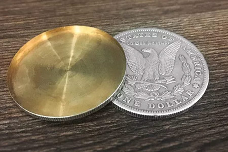 Coquille Dollar Morgan (Pile) + Morgan normal