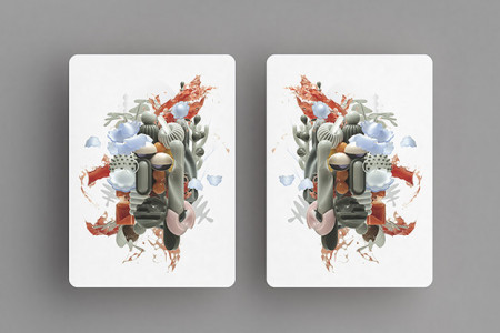 Deep Forest Bicycle Playing Cards